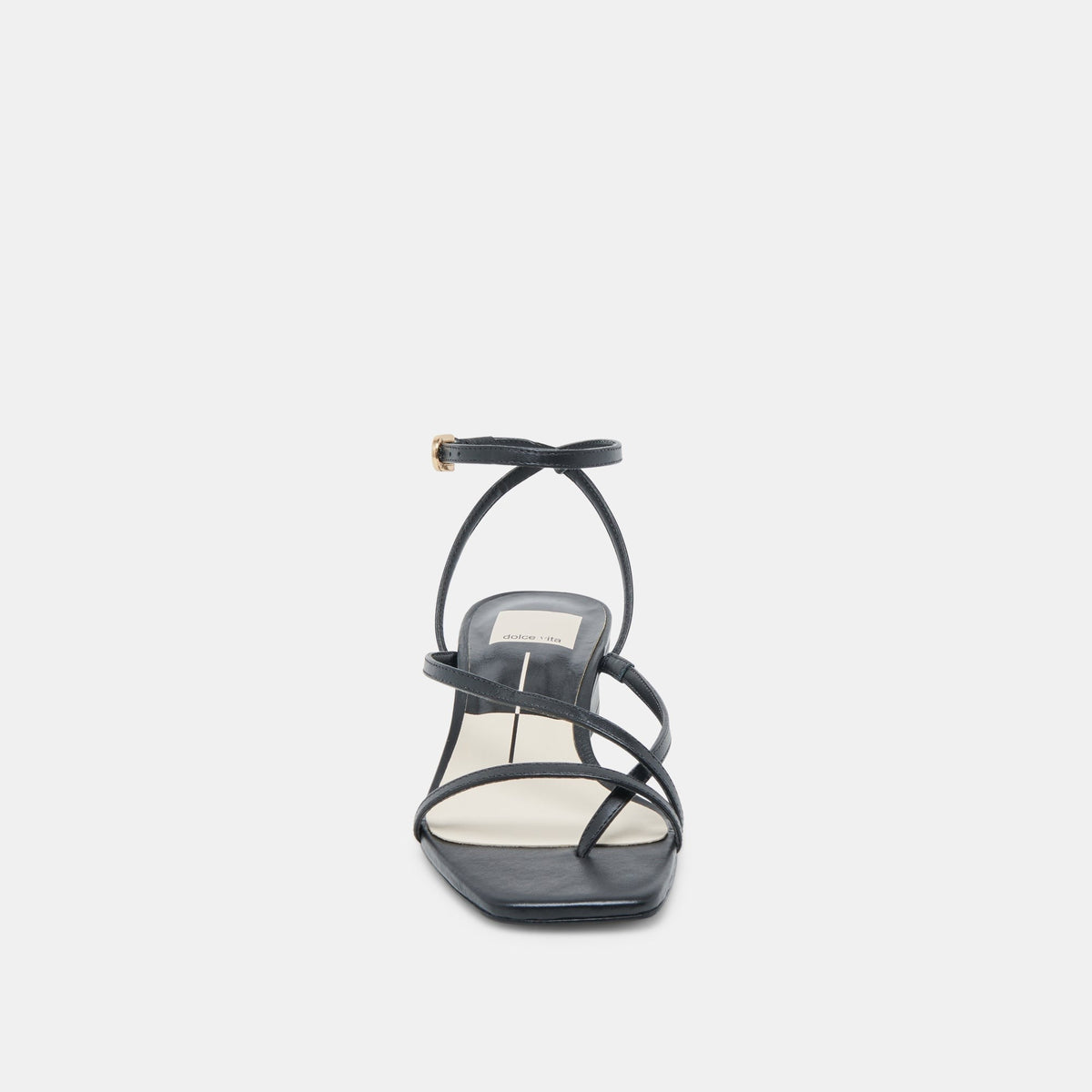 KARLOS SANDALS BLACK LEATHER