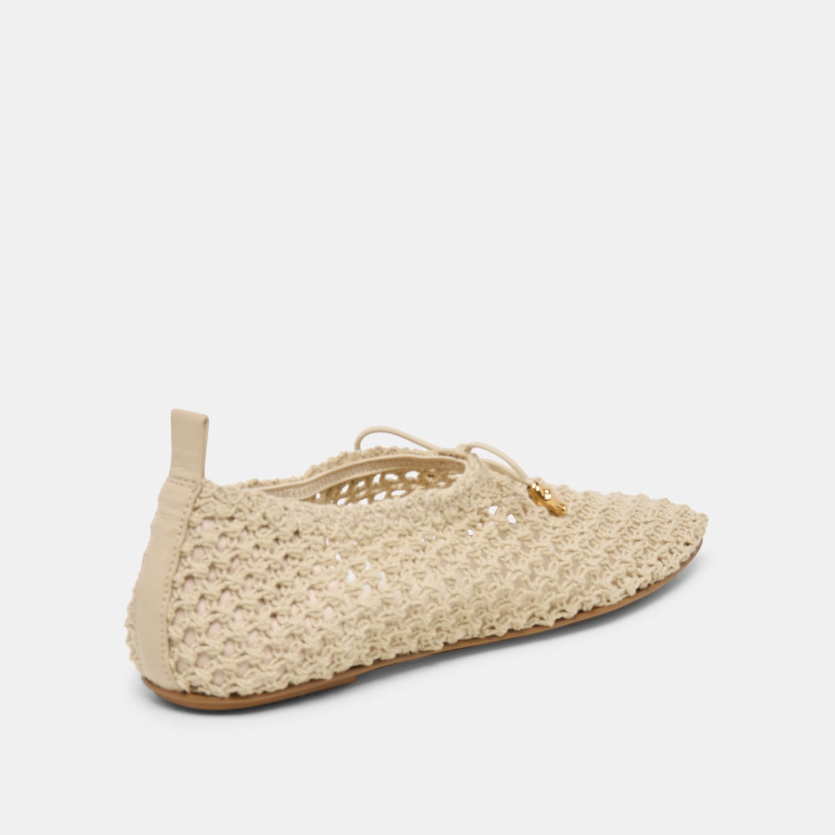 KAYLYN FLATS OATMEAL CROCHET