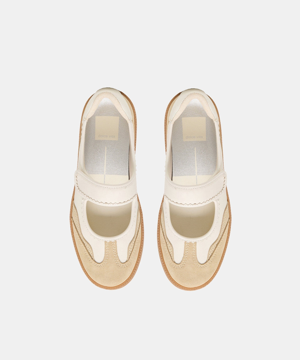 NANET SNEAKERS IVORY MULTI LEATHER