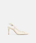 YELA HEELS WHITE TULLE