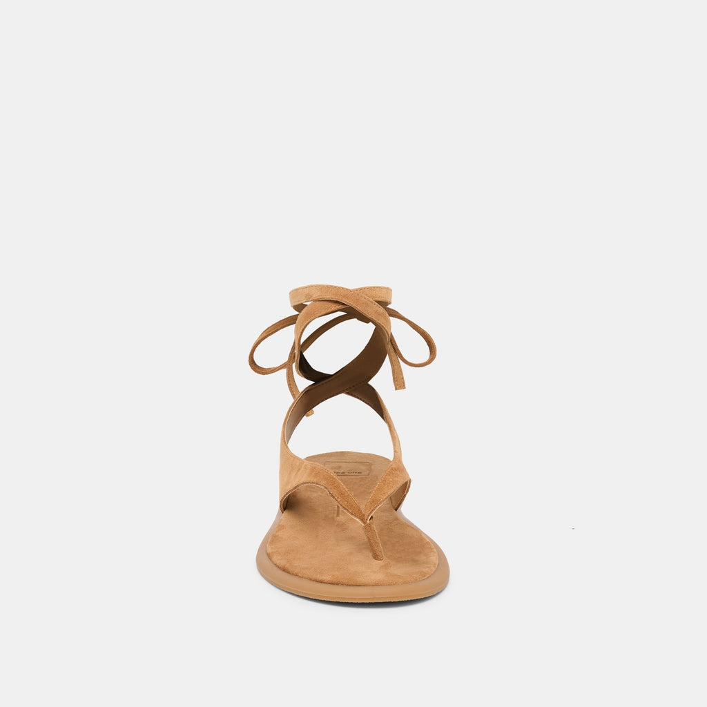 JAYDEN SANDALS TEAK SUEDE