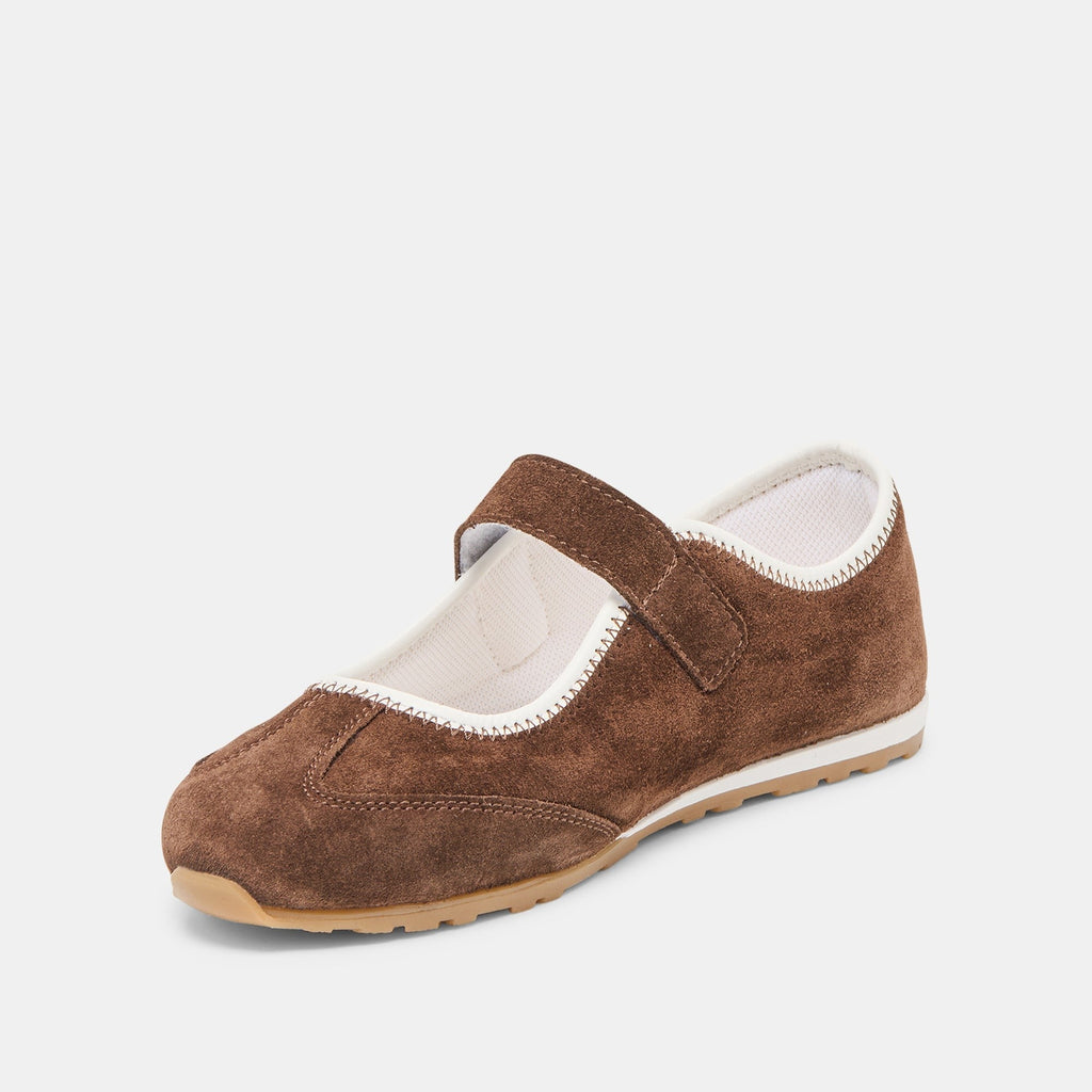 SOFYA SNEAKERS DK BROWN SUEDE