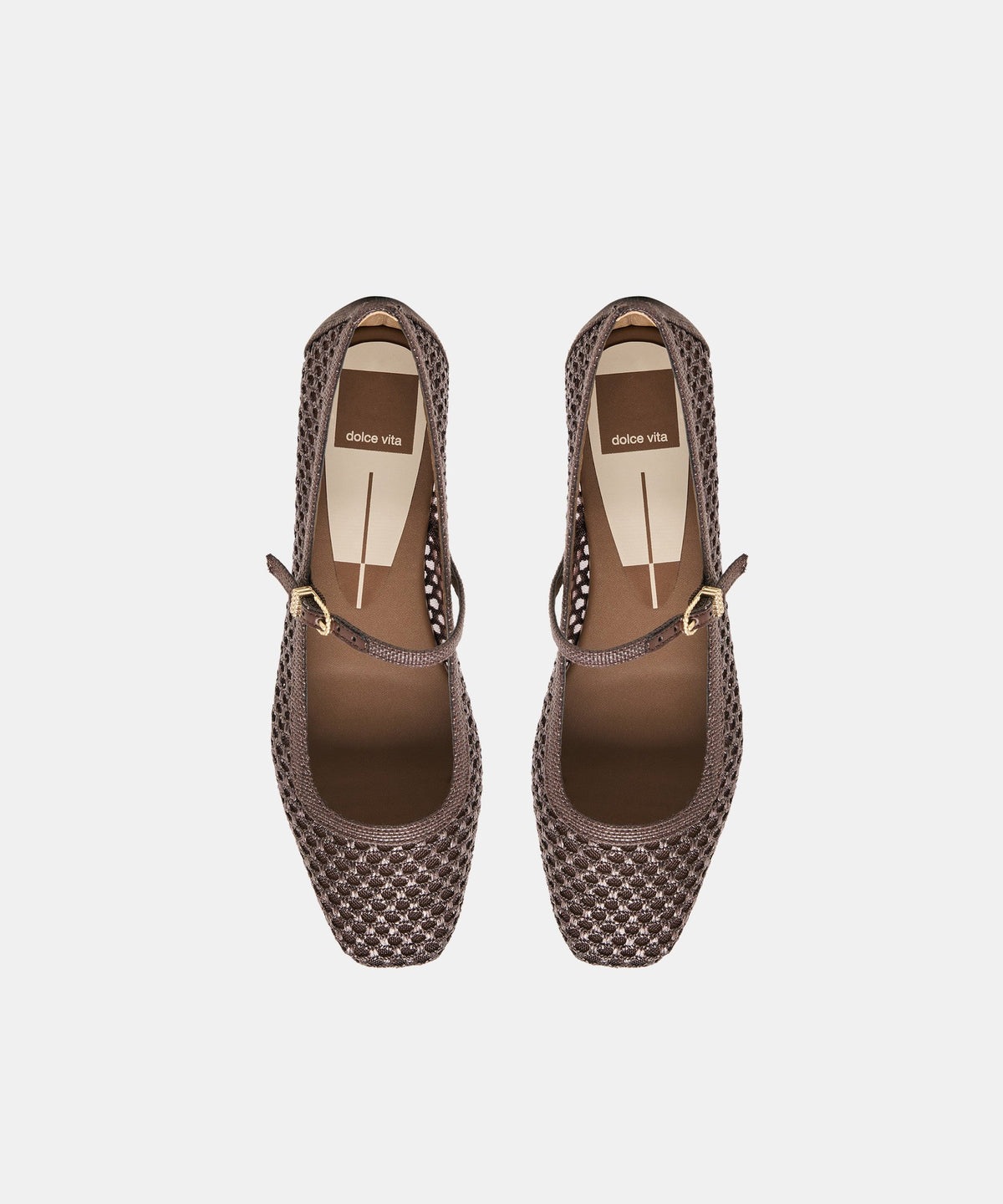 REYES BALLET FLATS CHOCOLATE WOVEN RAFFIA