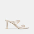 ICELYN HEELS IVORY SATIN