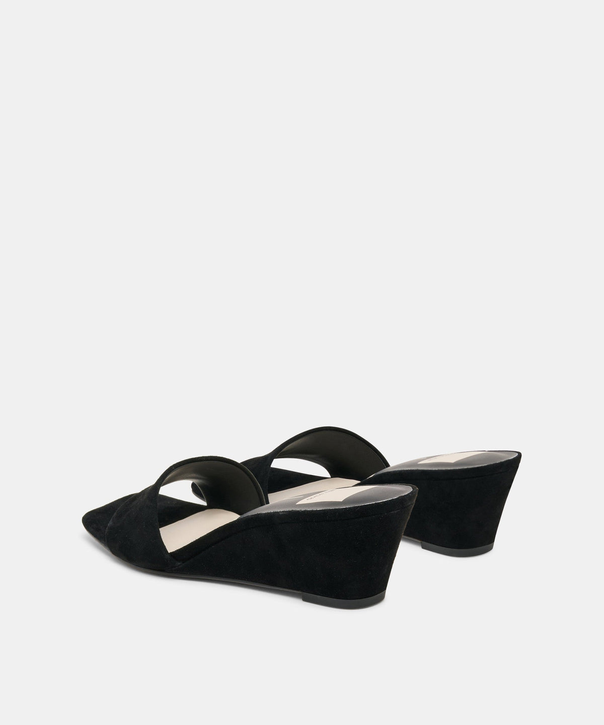 QAILY WEDGES ONYX SUEDE