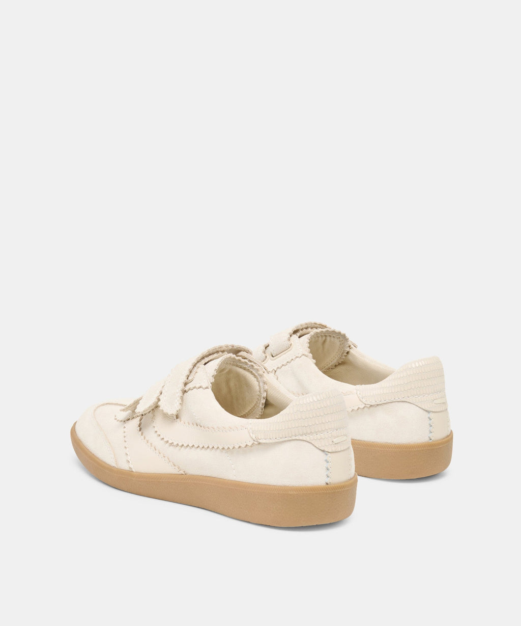 MERIT VELCRO SNEAKERS IVORY LEATHER