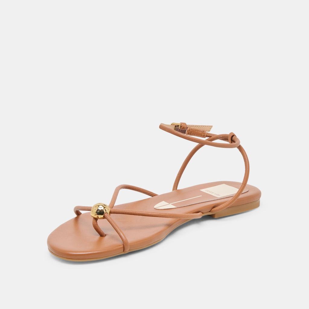 KENLEY SANDALS SADDLE LEATHER