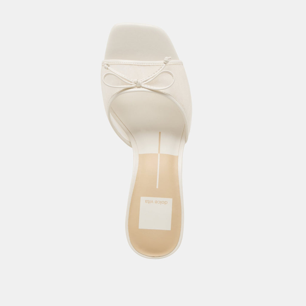 GALEN HEELS WHITE TULLE
