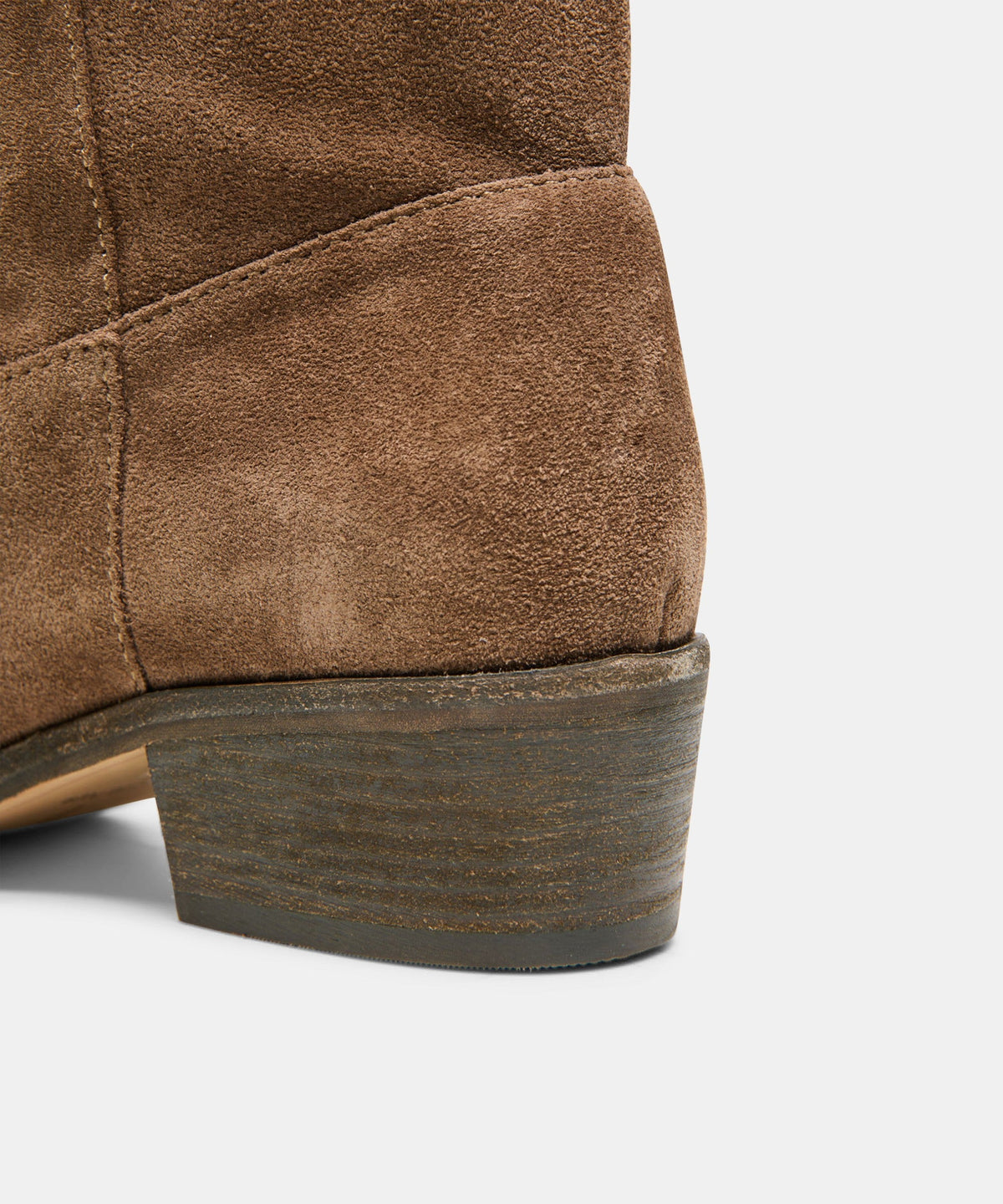 ROMIE BOOTS CHOCOLATE SUEDE