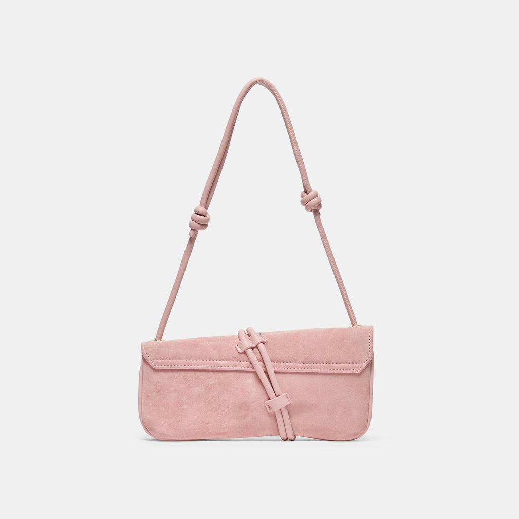 ALICE SHOULDER BAG DAYDREAM PINK SUEDE