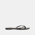 MALTA SANDALS BLACK LEATHER