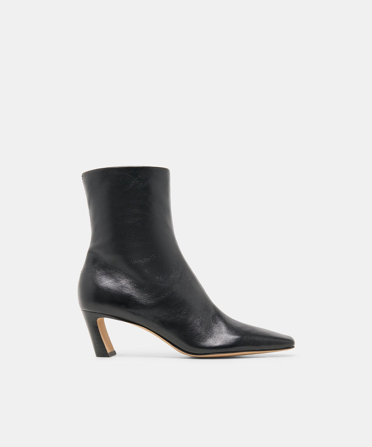 NESLY BOOTIES BLACK LEATHER
