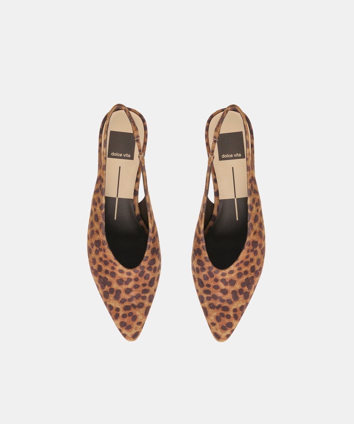 LEEROY FLATS DK LEOPARD PRINTED SUEDE