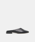 MACLYN FLATS BLACK LEATHER