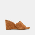 HOLTA WEDGES BROWN SUEDE