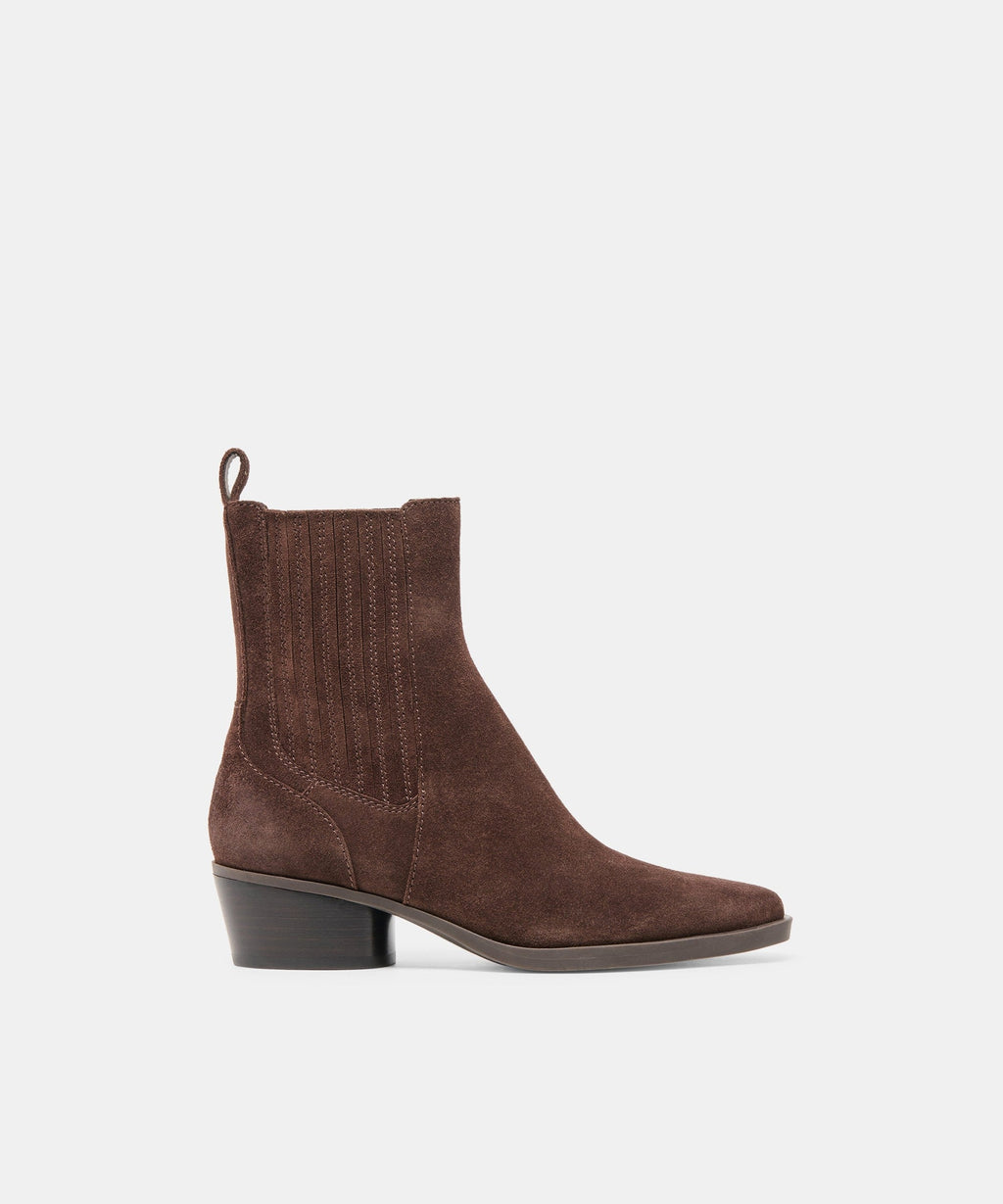 FAINT H2O BOOTIES DK BROWN SUEDE