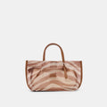 SELENE HANDBAG ZEBRA MESH