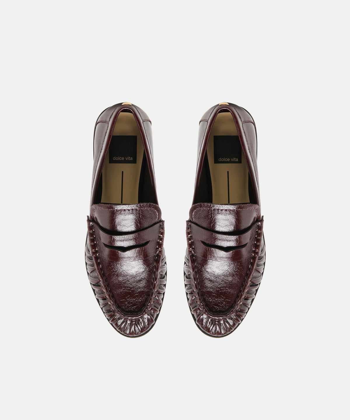 BAXEN LOAFERS OXBLOOD LEATHER