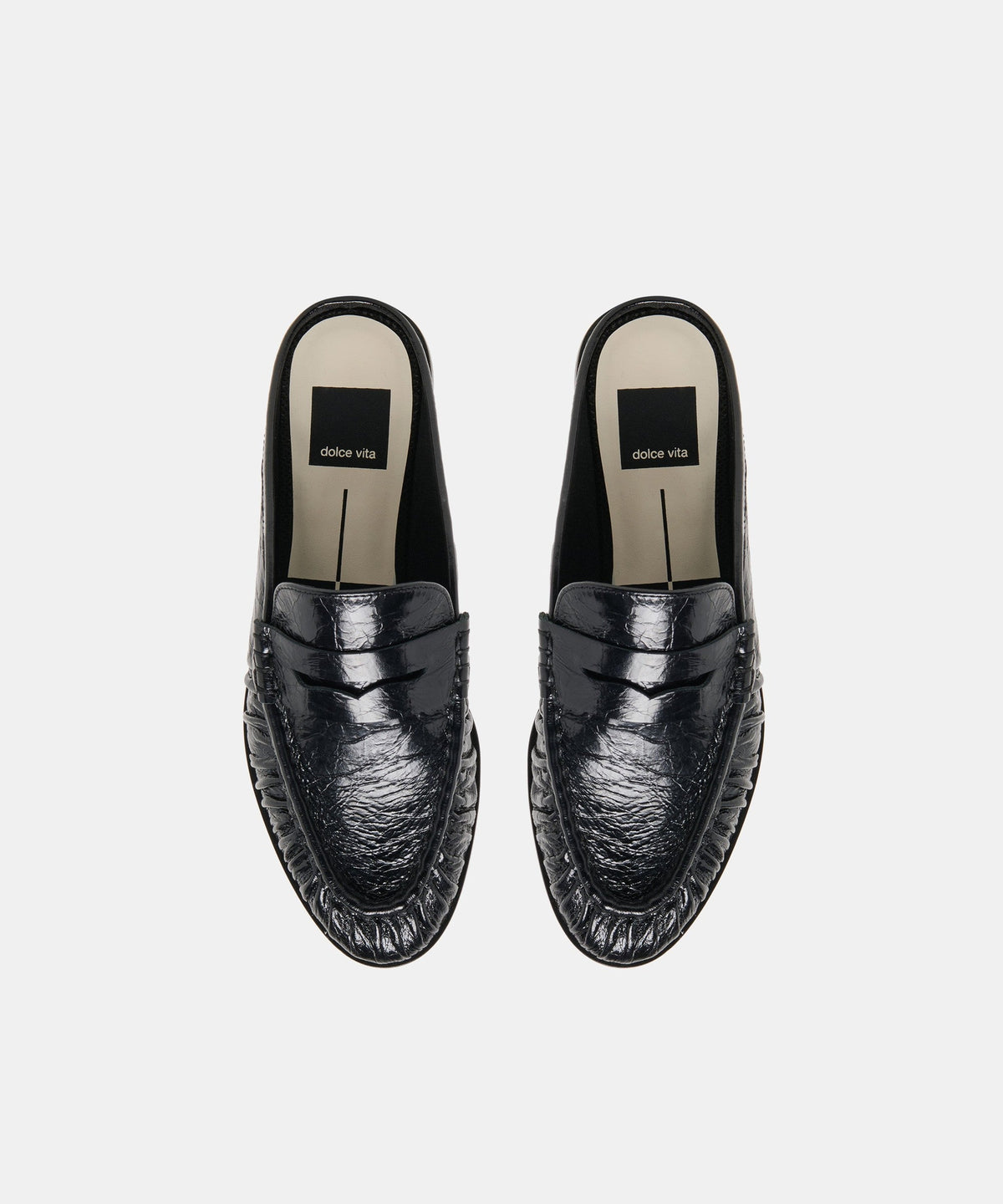 BETZY LOAFERS MIDNIGHT CRINKLE PATENT