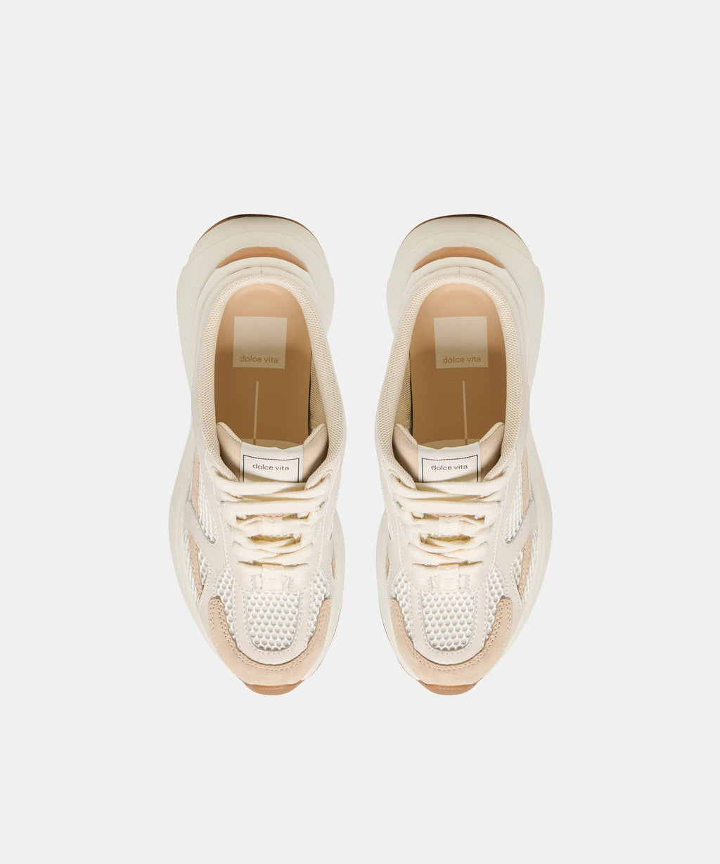 SWAYZY SNEAKERS IVORY MULTI SUEDE