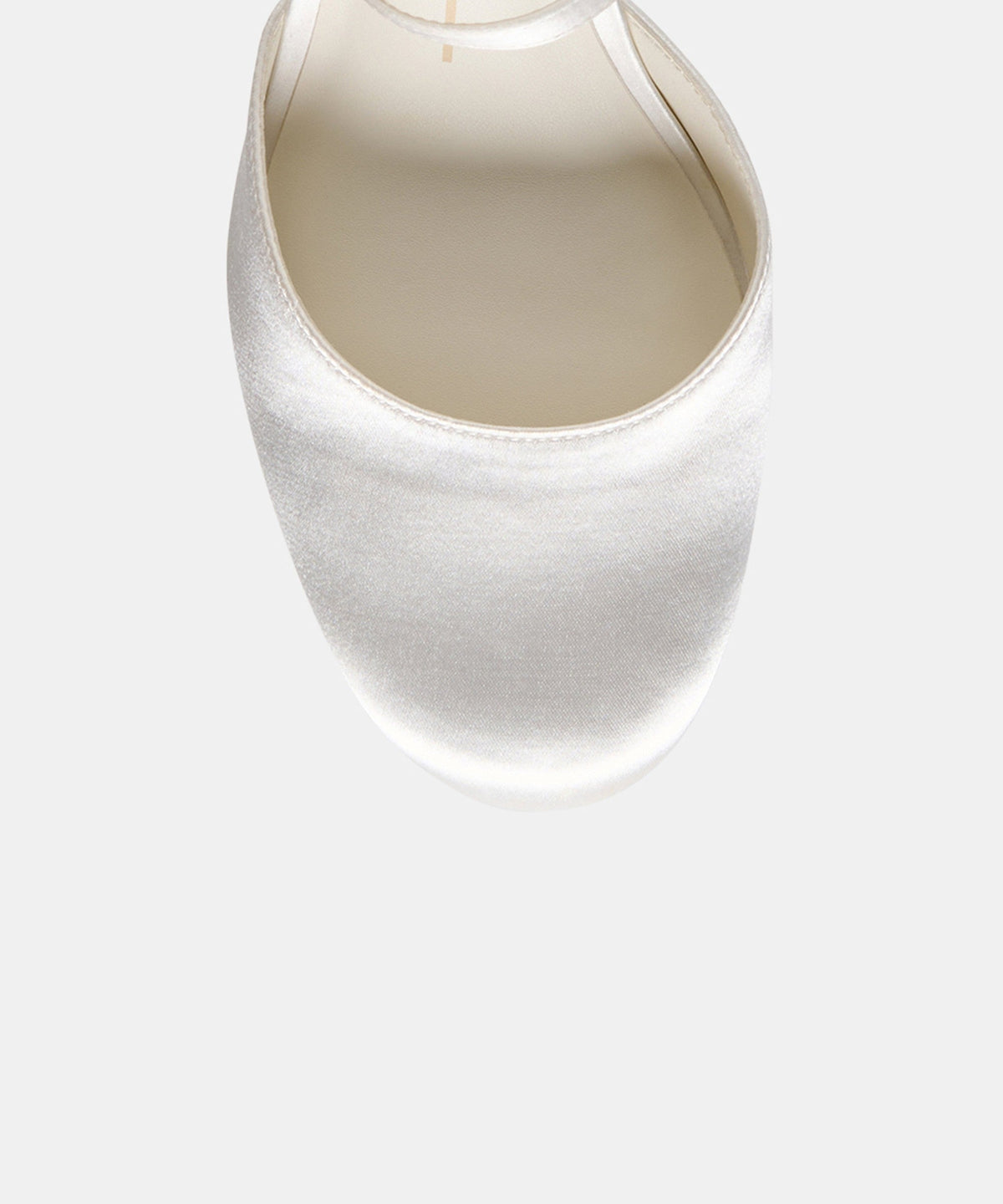 GERO SATIN HEELS TRUE WHITE SATIN