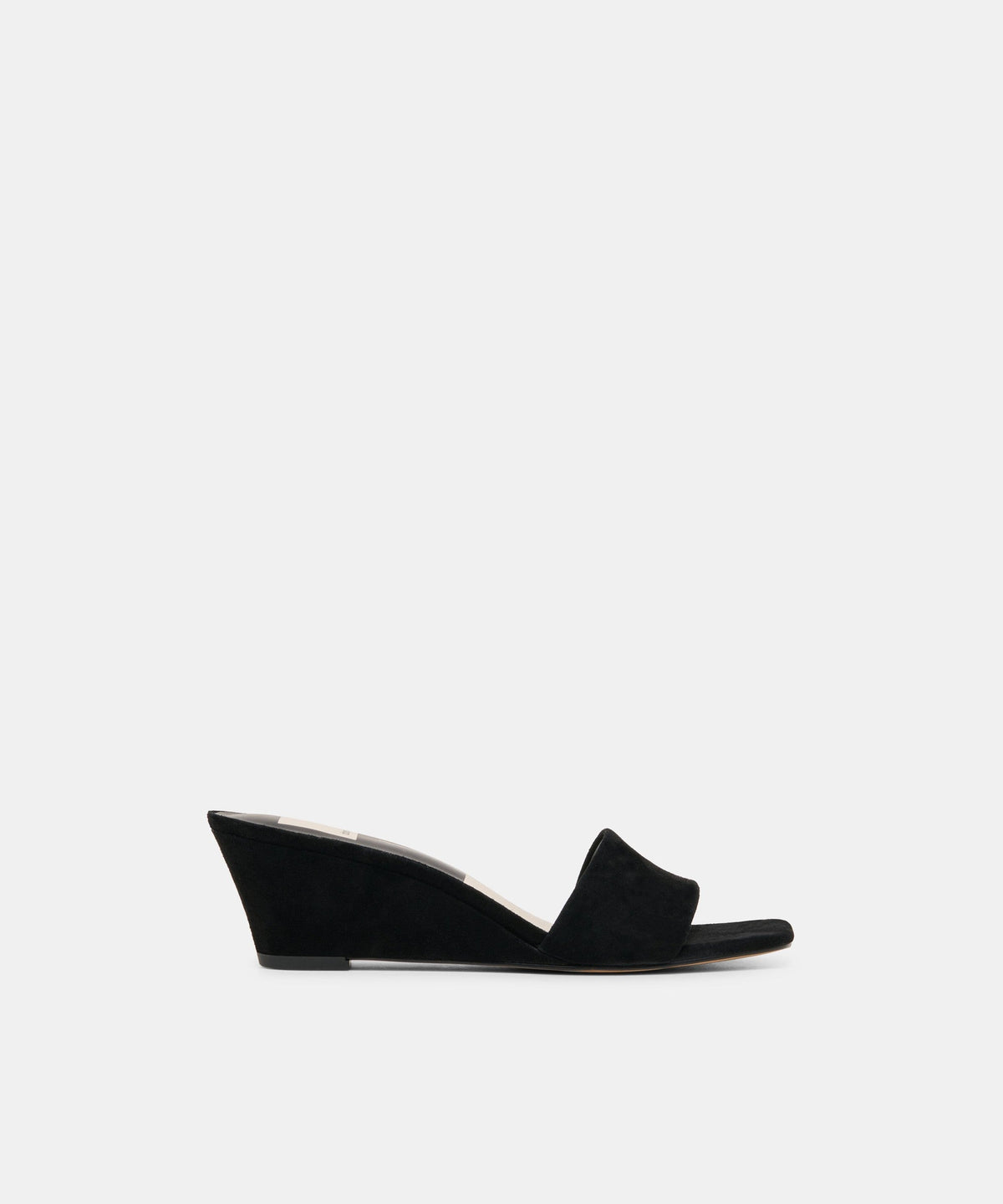QAILY WEDGES ONYX SUEDE