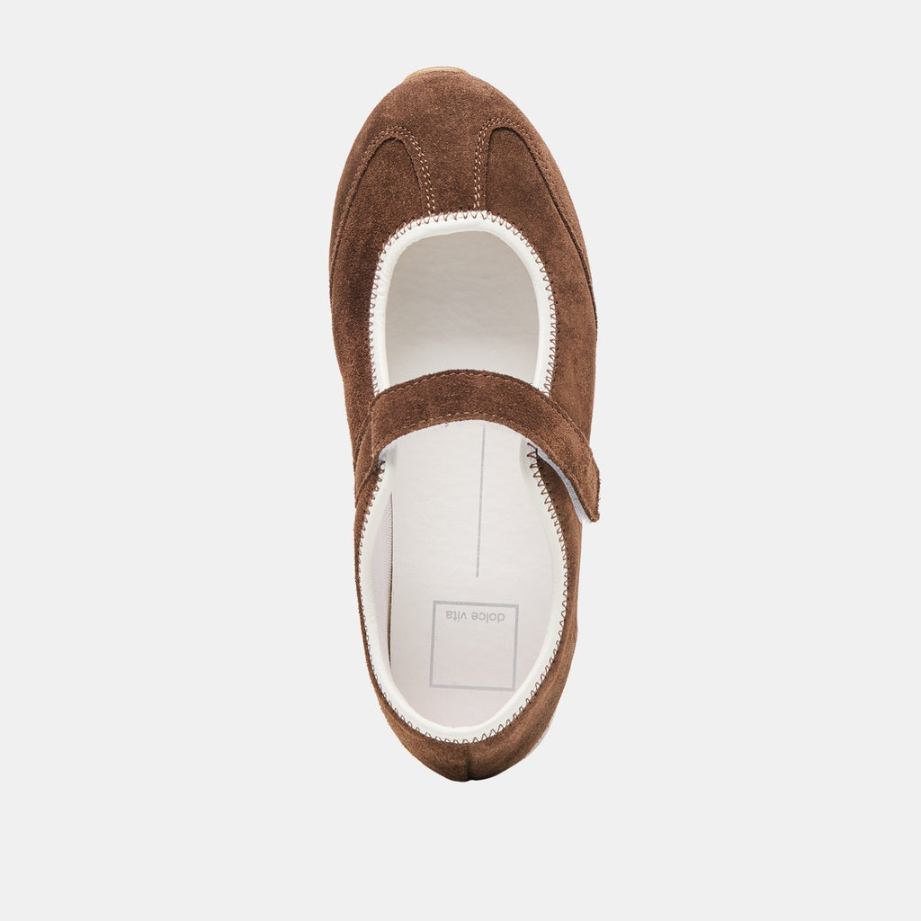 SOFYA SNEAKERS DK BROWN SUEDE
