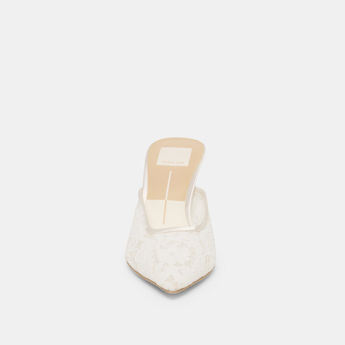 CLEO HIGH HEELS TRUE WHITE LACE