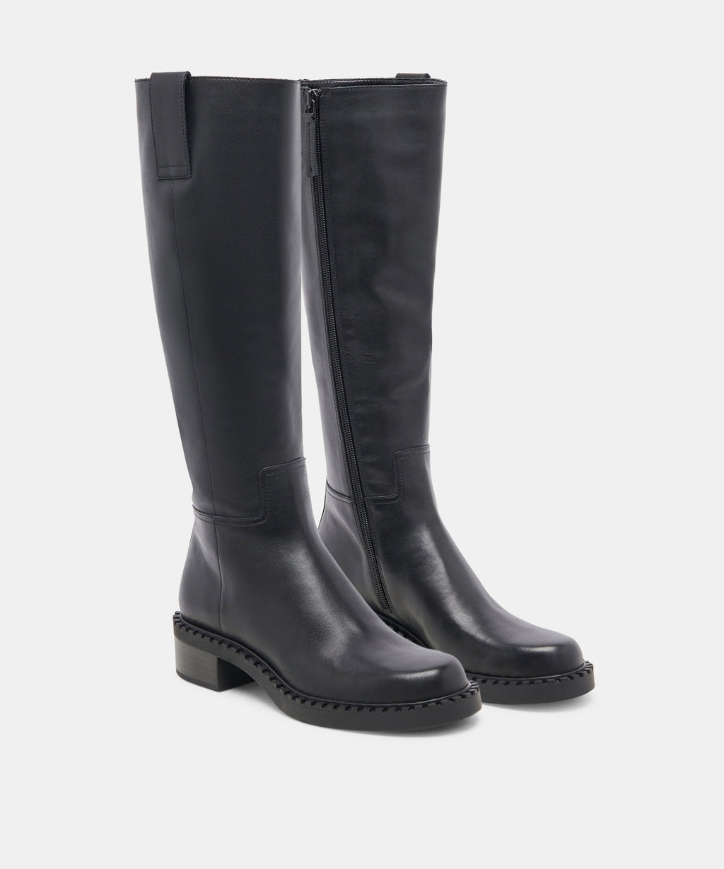 GLORY H2O BOOTS BLACK LEATHER
