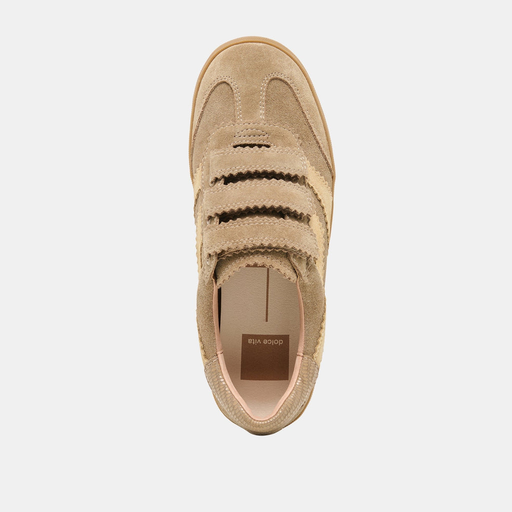 MERIT VELCRO SNEAKERS TAUPE MULTI LEATHER