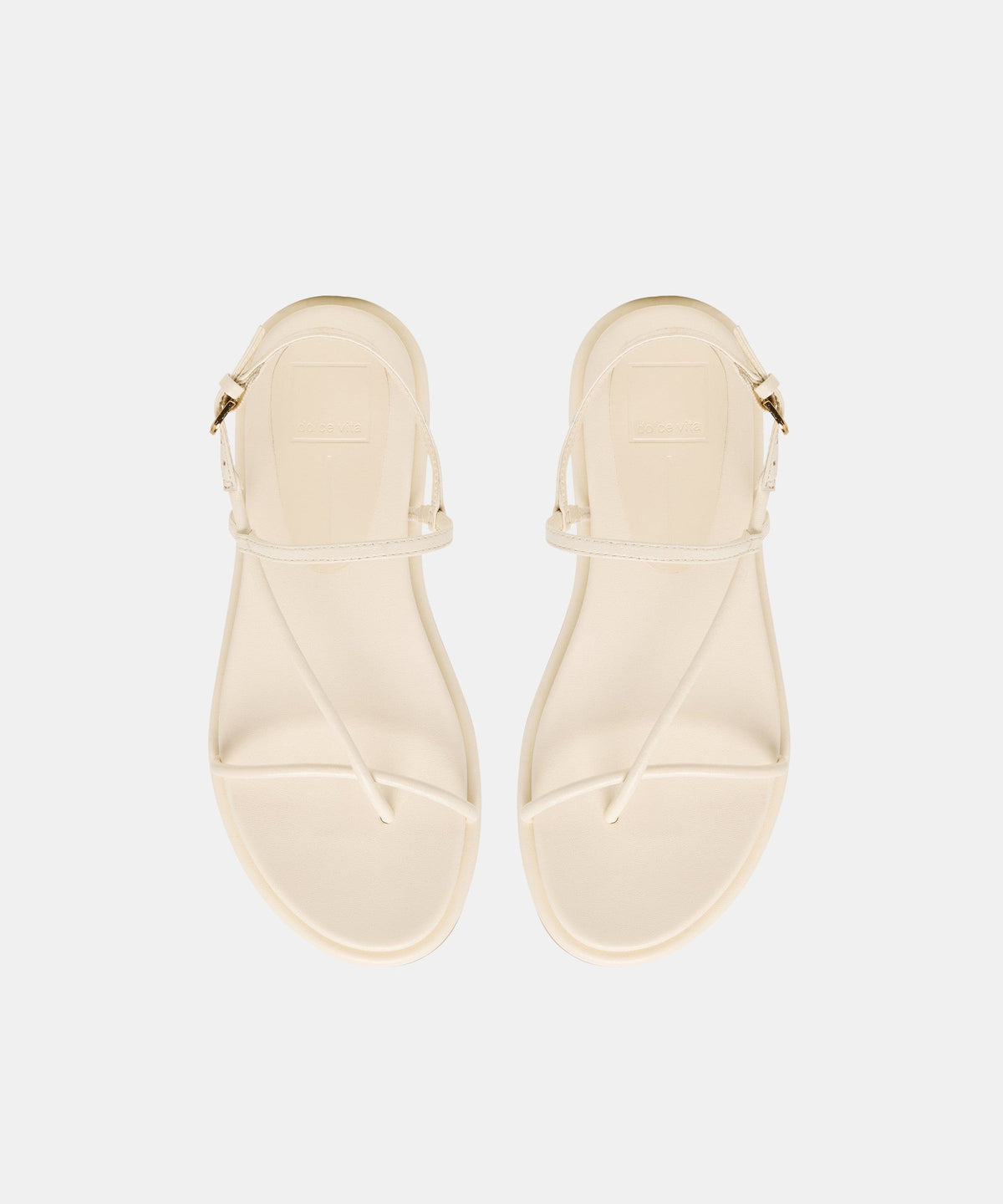 DOM SANDALS OFF WHITE LEATHER