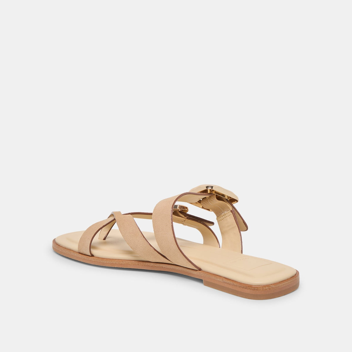 SHORE SANDALS CAMEL SUEDE