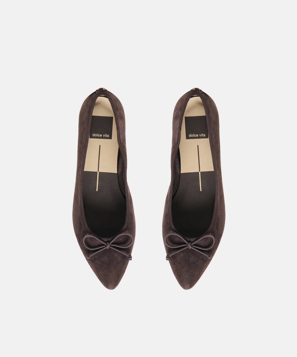 CELIO BALLET FLATS WALNUT SUEDE