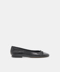 RITLA BALLET FLATS BLACK LEATHER