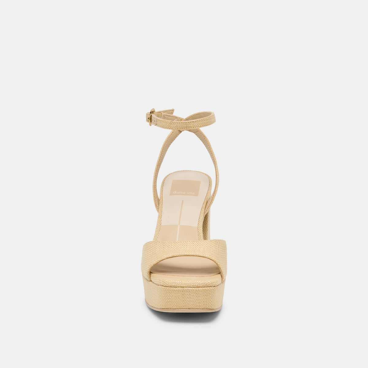 FELICA HEELS NATURAL RAFFIA