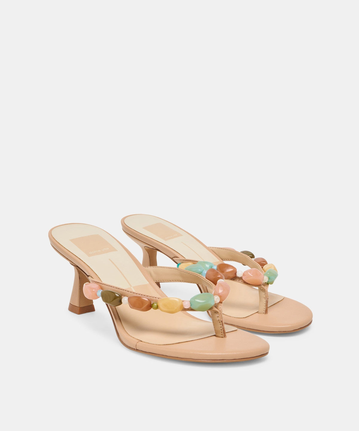 DAKSIE HEELS CAFE LEATHER