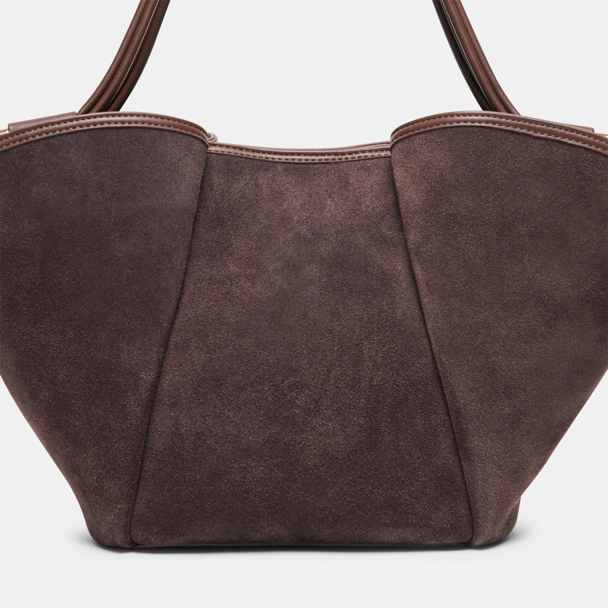 MARO TOTE CHOCOLATE SUEDE