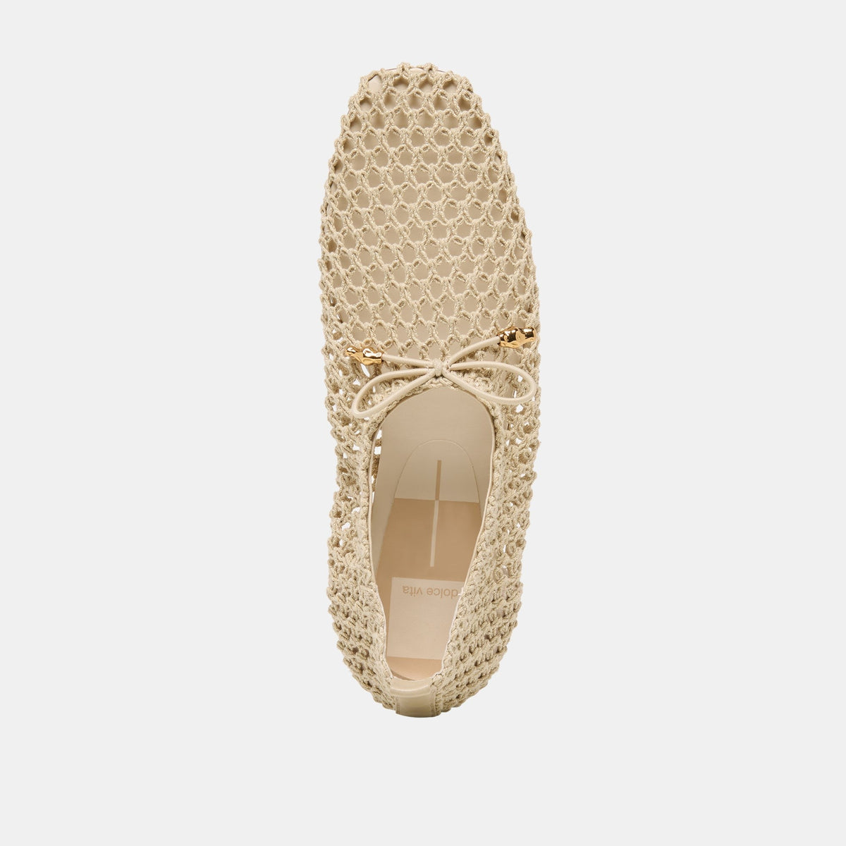 KAYLYN FLATS OATMEAL CROCHET