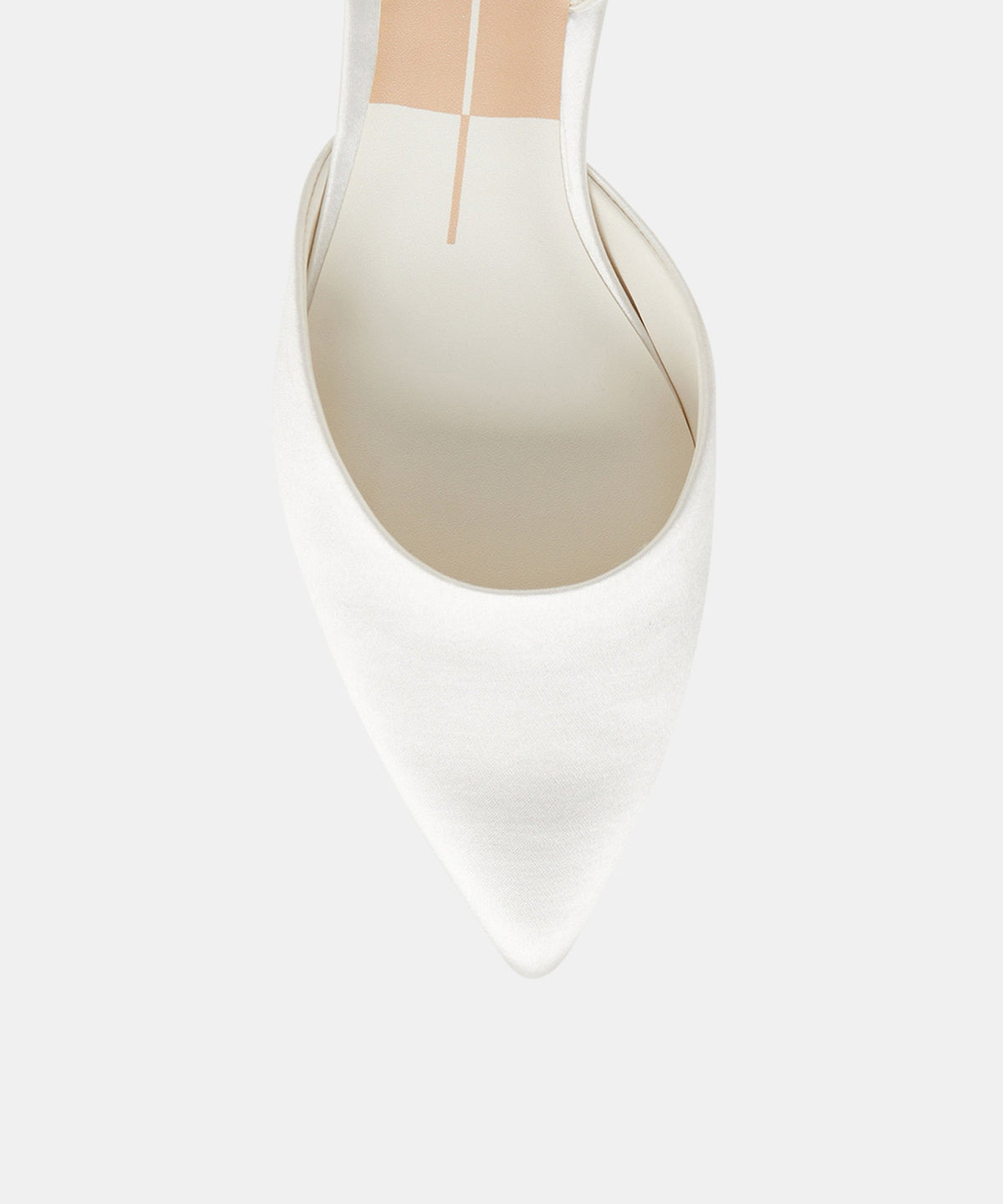 CAREL WIDE HEELS TRUE WHITE SATIN