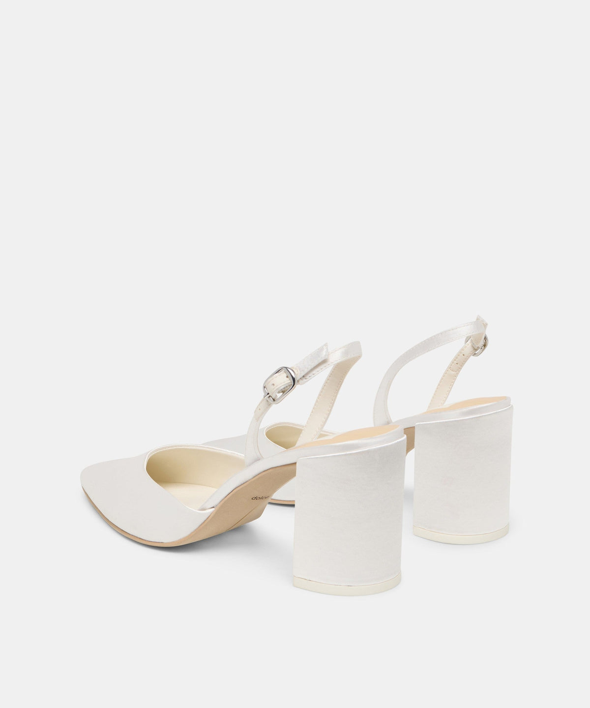CAREL HIGH HEELS TRUE WHITE SATIN