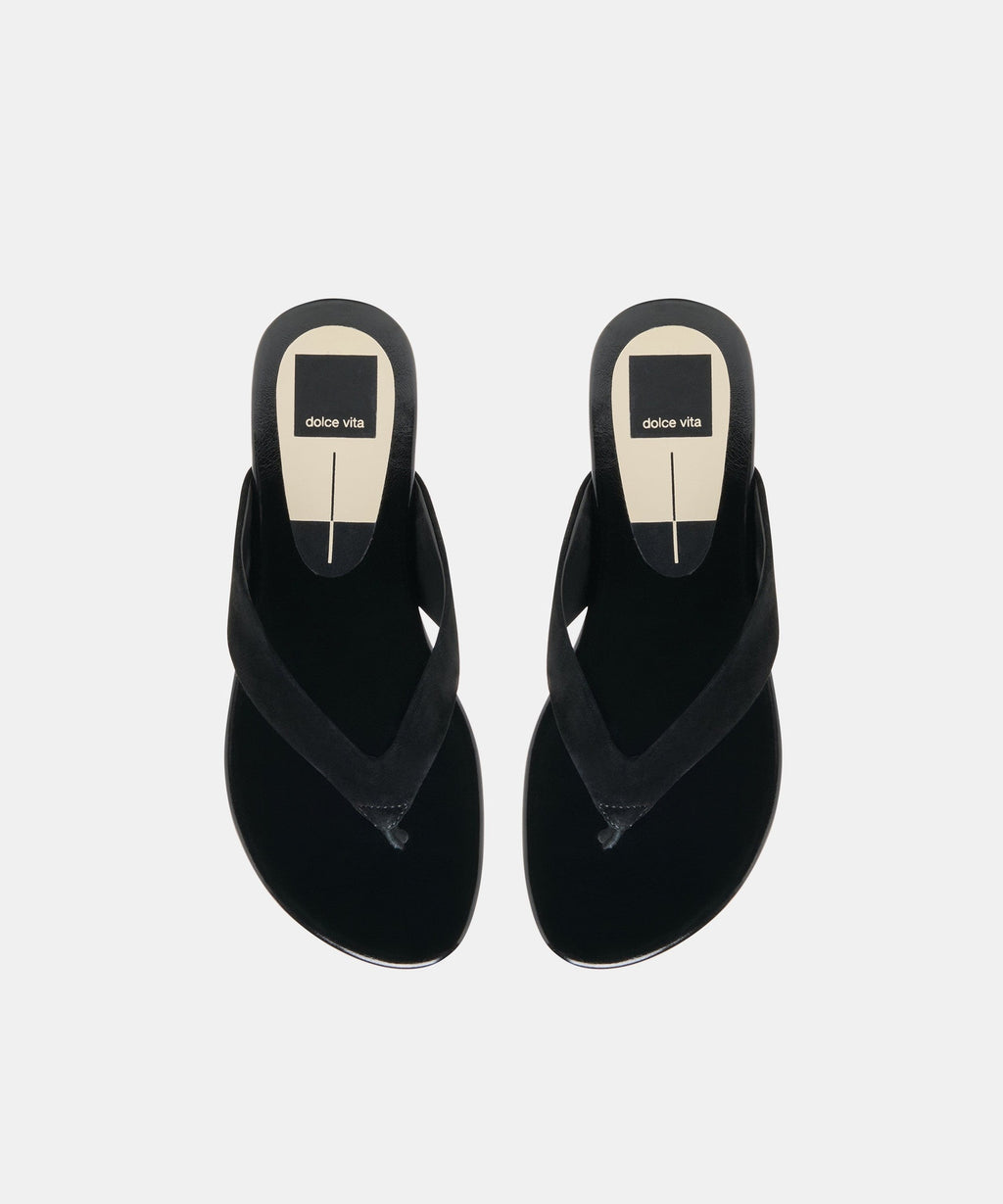 LINNET SANDALS ONYX SUEDE