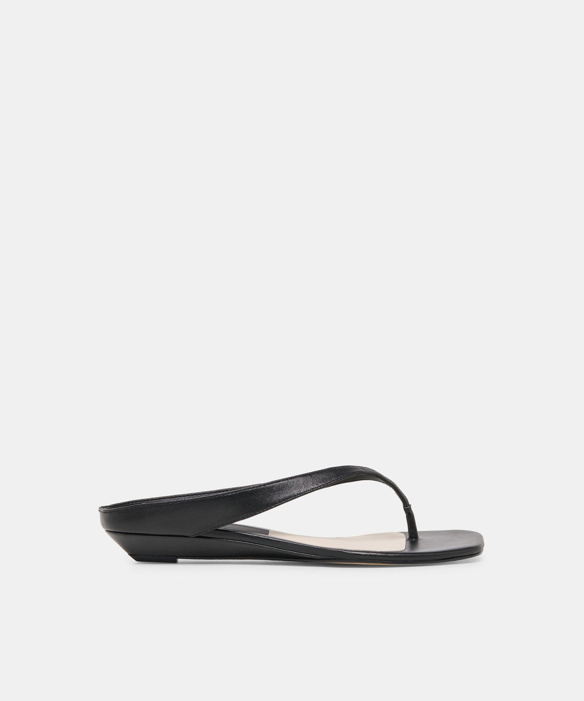 GIZEL SANDALS BLACK LEATHER