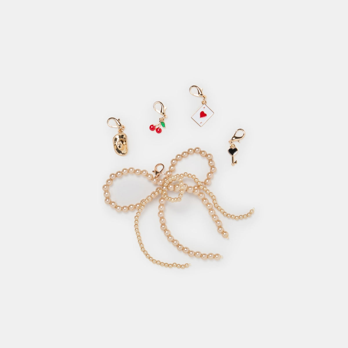 GOLD BOW CHARM PACKAGE ASSORTED