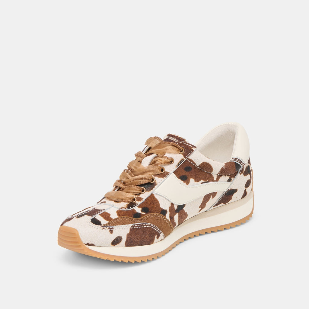 B.NTCD SNEAKERS COCOA TAURUS CALF HAIR