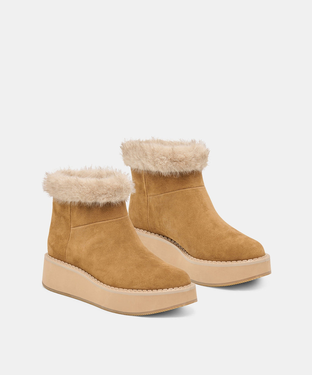 ANDERS H2O BOOTIES LT BROWN SUEDE