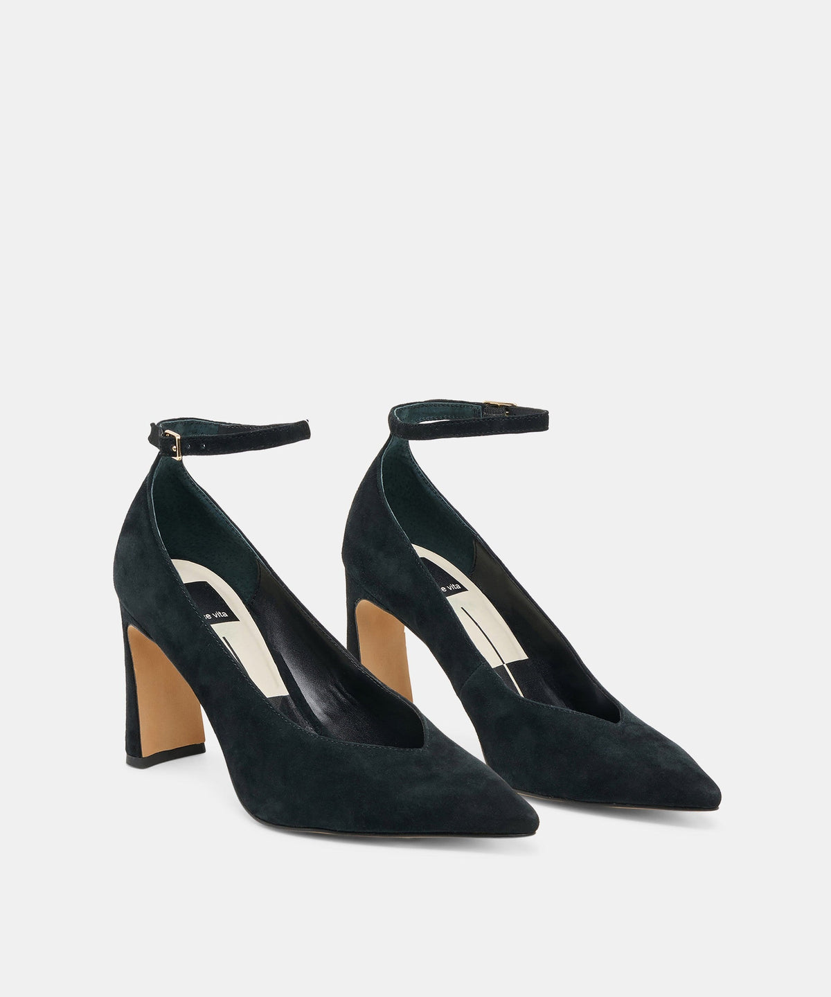 KARSIN HEELS ONYX SUEDE